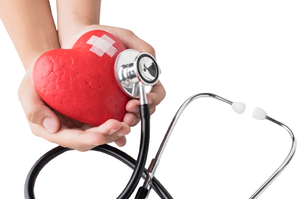 heart with scope